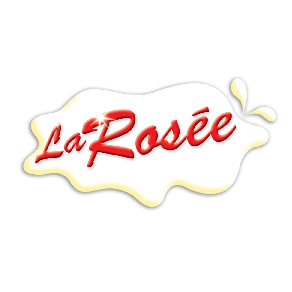 Sweetened Condensed Milk and Creamer Brand Portfolio - La Rosée brand highlighting high-quality dairy products including sweetened condensed milk, and fat filled milk powder for global distribution.